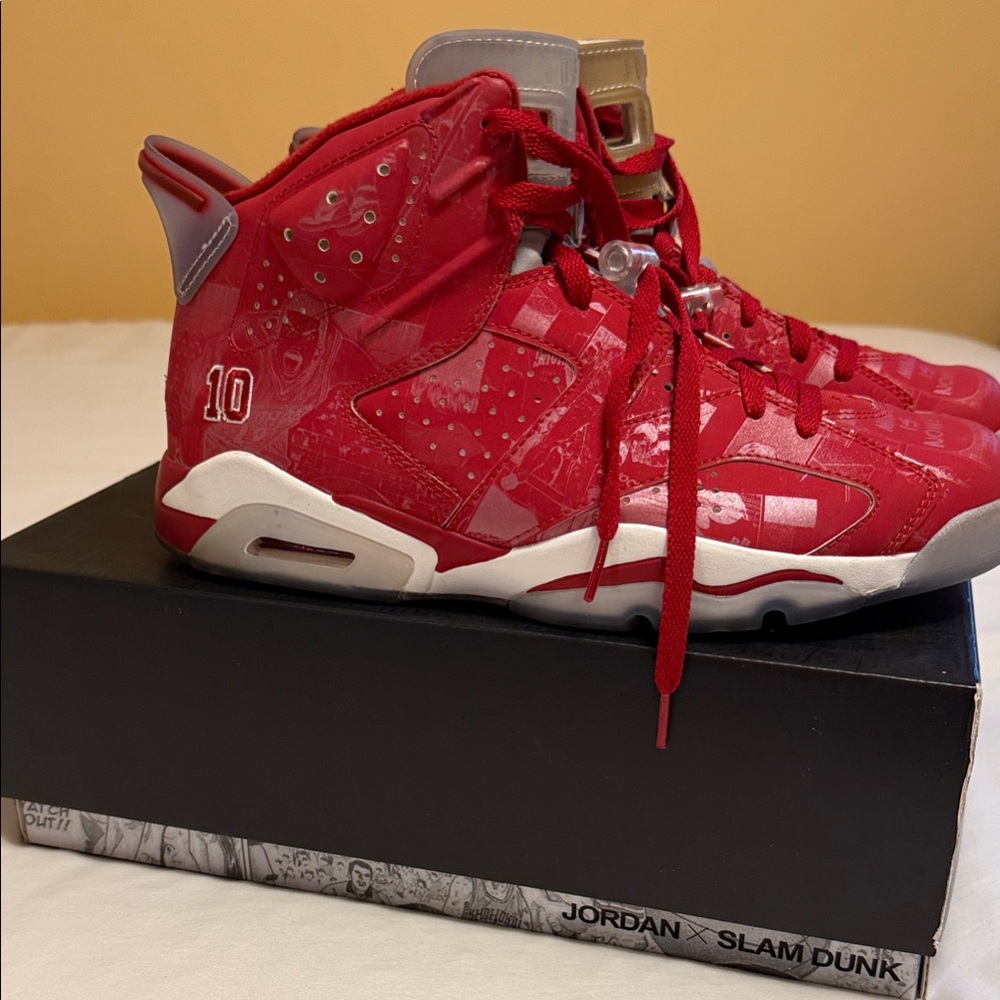 Jordan Retro 6 Slam Dunk Sneakers